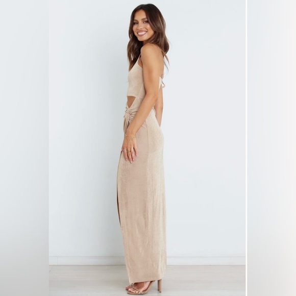 Petal & Pup Gold Scarlette dress - Picture 4 of 9